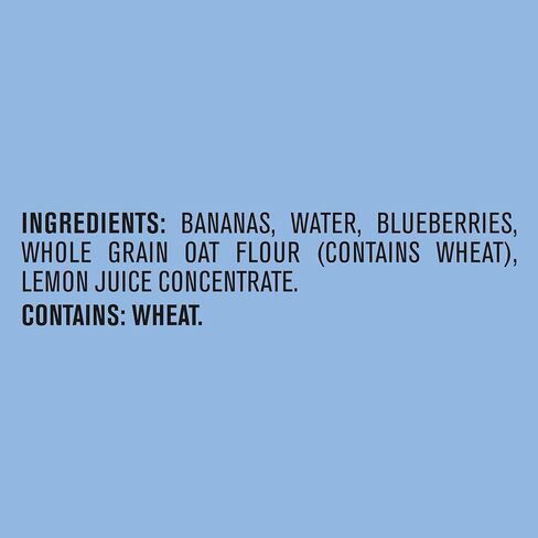 GERBER 2nd Food Infant Cereal Banana Blueberry Oatmeal 2x4oz in Kuwait