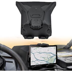 KATIMOTO Trail Device Holder for Can-Am Maverick Sport, Electronic GPS Tablet Phone Holder with Storage Box for Can Am Maverick Sport, Trail, Sport MAX, Commander, Commander MAX Accessories