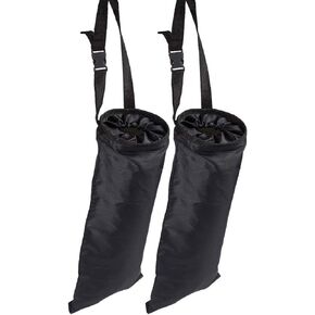 AISIBO Car Trash Bags Car Trash Can Washable Eco-Friendly Seat Back Hanging Car Trash Bag Car Garbage Bag for Car,Travelling (2 Pack)