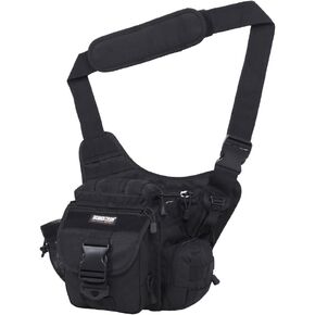Seibertron Tactical Sling Pack EDC Travel Compact Messenger Molle Bag