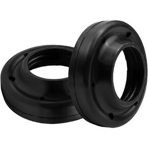 Front Coil Spring Insulators Fit for Wrangler 2-Door (JK) Unlimited 4-Door (JKU) 2007-2018, Upper Coil Spring Isolators Replace 52059912AC