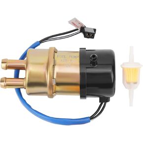 Electric Fuel Pump 12v Compatible with Honda VT750C VT750CD VT750DC CBR600F Shadow ACE 750 1998-2003 VT1100C3 VT1100C3#Replaces 16710-MBA-612 16710-MBA-611
