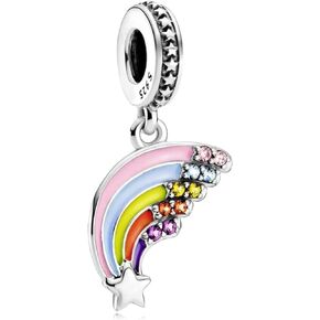 GaoGoll 925 Sterling Silver Sea Turtle Charms Family Dangle fit Bracelets Necklaces,Love Charms for Bracelet with 5A Cubic Zirconia Valentine Mother's Day Gift for Women Girls