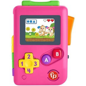 Fisher-Price Laugh & Learn Lil' Gamer - Pink Edition ~ Educational Activity Toy for Babies and Toddlers Inspired by Nintendo