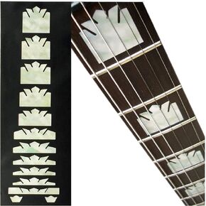Jockomo Block Crown Guitar Inlay Sticker