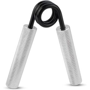 No Slip Heavy-Duty Metal Grip Strength Trainer Forearm Grip for Muscle Building Hand Rehabilitation Home Gym Exerciser Training Recovery Non-slip Hand Gripper Wrist Finger Hand Grip Strengthener