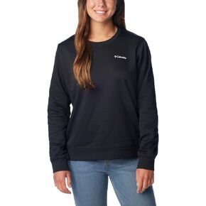 Columbia Women's Trek Graphic Crew, Black, XX-Large