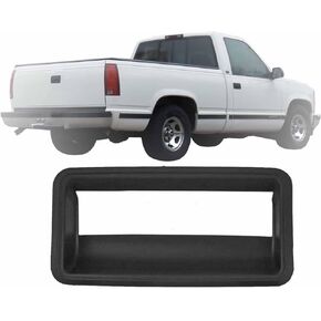 Auto Parts Avenue APA Replacement Textured Black Tailgate Handle Bezel Exterior for 1988-2002 C/K 1500 2500 3500 Pickup 15991786 GM1916101