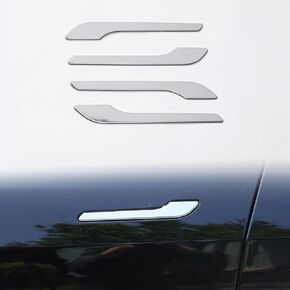 Chrome Door Handle Protector for 2017-2024 Tesla Model 3 Door Handle Cover Compatible with 2019-2023 Tesla Model Y Door Handle Warp (4 Pcs) in Kuwait