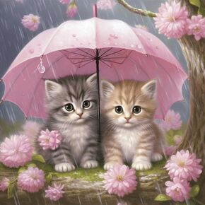 WSLWXSHM Diamond Art Painting Kits for Adults Cat, Round Full Drill Diamond Art Kits, 5D DIY Paint with Diamonds Crafts for Home Wall Decoration Gifts 12×12Inch, Animal
