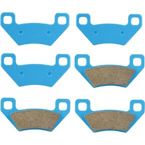 Youxmoto Ceramic Brake Pads Fit for ARCTIC CAT 250 300 350 4x4 366 Auto 400 425i 450i /500 550 650 / for Thundercat 1000 Wildcat, Front and Rear Brake Pads Fit for KYMCO Maxxer 375/ MXU375 450i