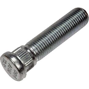 M14-1.50 Serrated Wheel Stud - 16mm Knurl, 59.77mm Length