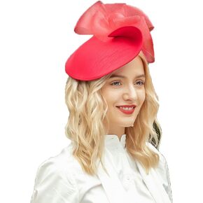 Elegant Top Hats for Women Fascinator Pillbox Cap Chic Fedora Ladies Vintage Wedding Derby Church Millinery