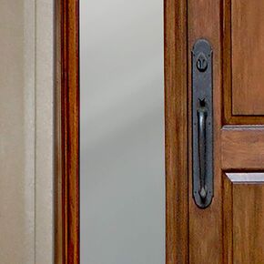 Gila Privacy Décor Frosted Glass Sidelights Entryway Residential Window Film DIY Static Cling No Glue No Adhesive 1ft x 6.5ft (12in x 78in) (6.5 sq ft), Frost