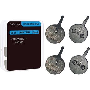 Brake Pads Compatible with AVID BB5,Jetson Bolt Pro Ebike, Dualtron Ultra/Ultra II/Spider/Eagle/New Dualtron, Promax DSK710/300/300R/330/330R/Render R (Resin)