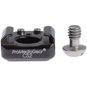 CS2x5 ProMediaGear CS2 1/4"-20 Screw to Cold Shoe Adapter for Nikon and Canon Flashes, 5 Pack