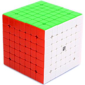 LiangCuber Yongjun Yufu V2 M 7x7 Speed Cube YongJun YJ YuFu 2M 7x7x7 Magnetic Magic Cube 69mm Stickerless (Magnetic Version)