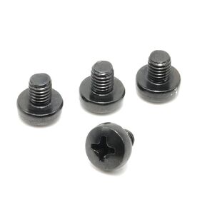 براغي لوحة الترخيص الخلفية متوافقة مع Tesla - M5-0.8 x 6mm - الفولاذ المقاوم للصدأ - الطول القياسي (عبوة من 4)