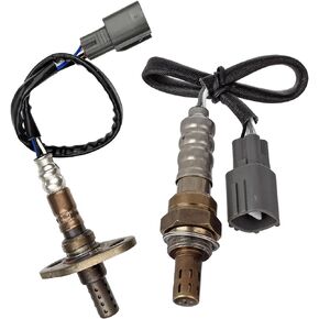 MAXFAVOR 2Pcs Oxygen Sensor Upstream Downstream Replacement for Toyota 4Runner 2001 2002 3.4L 234-9002 234-4261 O2 Sensor
