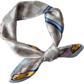 Pepersea 100% Mulberry Square Silk Scarf - Neckerchief Headscarf Gift Packed - 27" x 27"