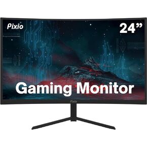 Pixio PXC348C Neo 34 inch 180Hz Refresh Rate UWQHD 1440p Ultrawide Resolution 1000R Curve Fast VA Panel 1ms Response Time USB-C Displayport 65W Charging AMD FreeSync Premium HDR Curved Gaming Monitor