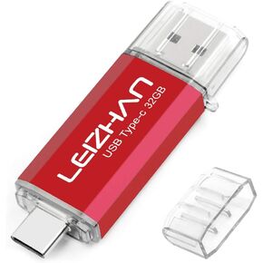 عصا صورة هاتف من النوع C بسعة 256 جيجابايت، محرك فلاش USB 3.0 لهاتف Android Samsung Galaxy S10، Note 9، S9، Note 9، S8، Note 8، Google Pixel، أسود