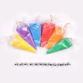 Whipped Cream Glue Clay DIY Making Art Craft Kit with Piping Tip for Handmade Phone Case Mirror Jewelry Accessories Homemade Decoration (White/Light Purple)