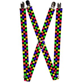 Buckle-Down Suspender - Checkered