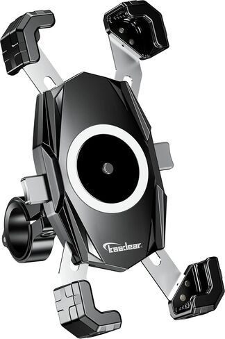 دراجة نارية الهاتف جبل المقود حامل هاتف الدراجة ل 4.7-6.9 هاتف محمول سبائك الألومنيوم قاعدة تثبيت عقد سريع Shuriken من اليابان in Kuwait