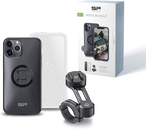 حامل هاتف SP CONNECT للدراجة النارية | حامل هاتف من الألومنيوم من فئة الطائرات للدراجات النارية ATV Quad Harley Davidson Scooter | ملحقات مقود الدراجة للهاتف الخلوي iPhone GPS Samsung Sport in Kuwait