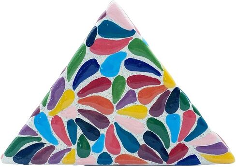 Napking Holder made from Authentic Mexican Talavera, Hand-Painted Authentic Mexican Pottery, Handcrafted. (Multicolor) in Saudi Arabia