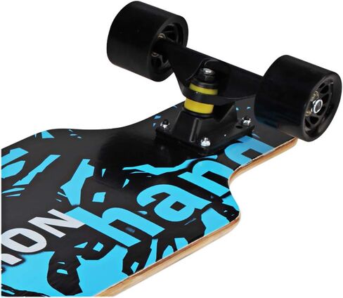 31 Inch Longboard Skateboard Complete Carving Cruiser longboards for Beginner T-Tool Included in Kuwait