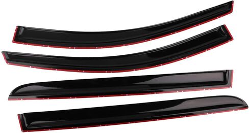 Window Visors Compatible with 2005-2010 Honda Odyssey, Full Set Smoked JDM Stick On by IKON MOTORSPORTS, 2006 in Saudi Arabia