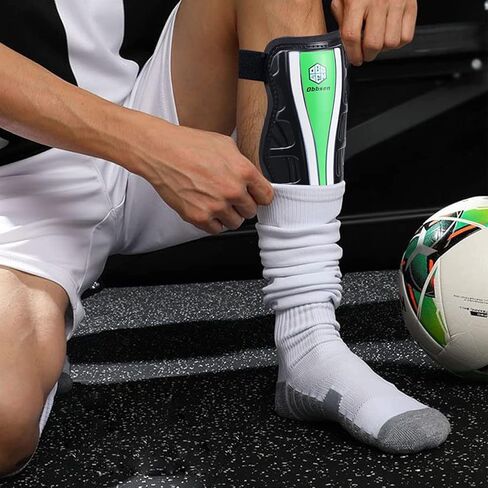 واقيات الساق للكاحل من Obbsen للأطفال والشباب والبالغين، وسادات واقية للساق بأكمام الكاحل | الأولاد والبنات in Kuwait