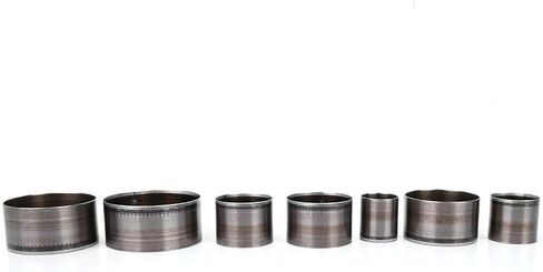 7Pcs Leather Craft Cutting Tool Hole Hollow Circular Puncher Punch Die for Leather Treatment, 20/25/30/35/40/45/50mm in Saudi Arabia
