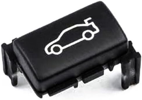 Tailgate Rear Trunk Switch Button Cover Compatible with BMW 1 2 3 4 5 6 7 X1 X3 Z4 Series,E81/E82/F22/F23/E90/F30/F32/E60/F10/F11/F01/E84/F25 (Single Button) in Saudi Arabia