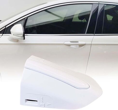 NPSNGSJY DS7Z-54218A15-DC الأمامي الخارجي مقبض باب السائق قفل غطاء غطاء الحافة متوافق مع Fusion 2013-2020 Edge 2015-2021 الجانب الأيسر ثقب المفتاح تقليم استبدال الأبيض in Kuwait