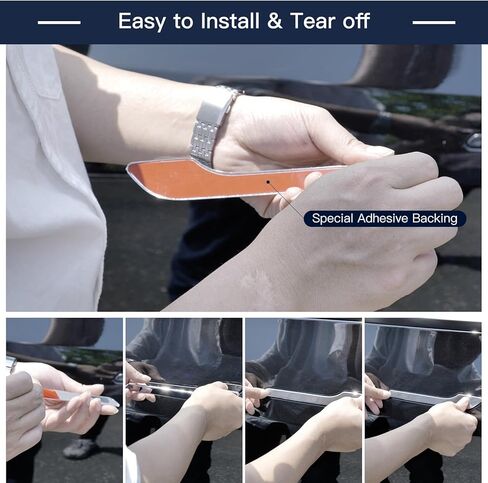 واقي مقبض الباب من الكروم لـ 2017-2024 Tesla Model 3 غطاء مقبض الباب متوافق مع 2019-2023 Tesla Model Y مقبض الباب Warp (4 قطع) in Kuwait