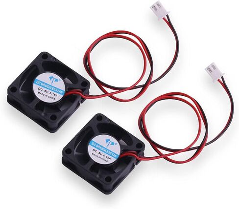 Unifizz 5V 30x30x10mm 2 Pack موصل محرك مروحة التبريد منتجات RC موصل محرك كروي in Saudi Arabia