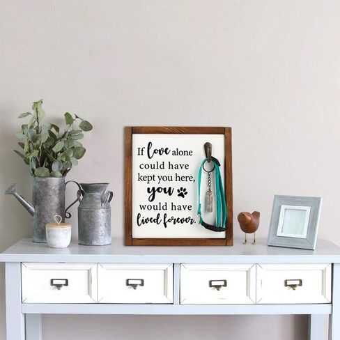 هدايا تذكارية للكلاب من Airrioal - إطار طوق الكلب، هدايا إطار تذكاري للحيوانات الأليفة لفقدان هدية تعاطف الكلاب، علامة هدايا لفقدان الحيوانات الأليفة، في ذكرى ذكرى فجيعة الكلب، هدايا للقطط، 8.5 بوصة × 9.25 بوصة in Kuwait