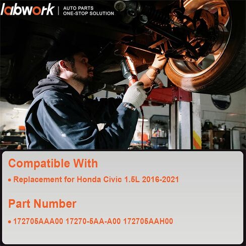 Labwork الشاحن التربيني تهمة الهواء أنبوب مشترك 172705AAA00 استبدال ل 2016 2017 2018 2019 هوندا سيفيك 1.5L in Kuwait