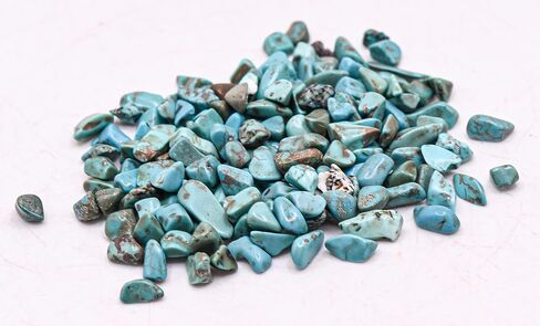 100g (3.5oz) Rich Blue Apatite Small Tumble Stone Pebbles Polished Natural Sparkling Gemstone Crystal Mineral Specimens - 1 Bag in Saudi Arabia