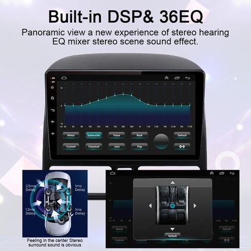 Android 13 لراديو Honda CRV 2001-2006 مع Carplay اللاسلكي وAndroid Auto، ذاكرة وصول عشوائي 4 جيجابايت + ذاكرة تخزين داخلية 64 جيجابايت 9 شاشة لمس ستيريو للسيارة مع نظام تحديد المواقع واي فاي وبلوتوث FM وكاميرا احتياطية SWC in Kuwait