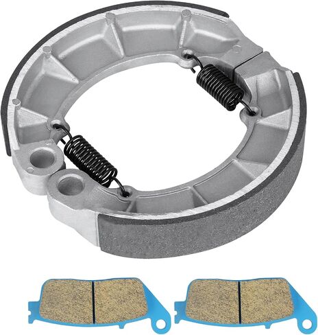 Front Brake Pads Rear Brakes Shoes for Honda Shadow Spirit VT750 C2 DC 2001-2014, VT750C Aero 2004-2015, VT1100C 95-07, Phantom C2B 10-22 - 2 Set in Saudi Arabia