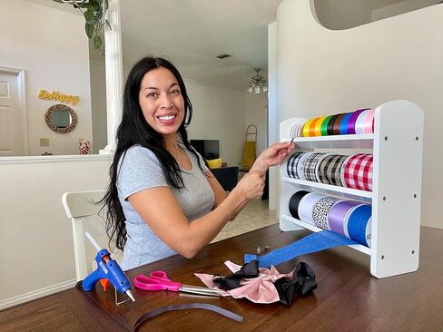 حامل شريط RELODECOR لرف منظم الشريط، وموزع شريط سهل الاستخدام، وحامل بكرة الشريط لعشاق الحرف اليدوية in Kuwait