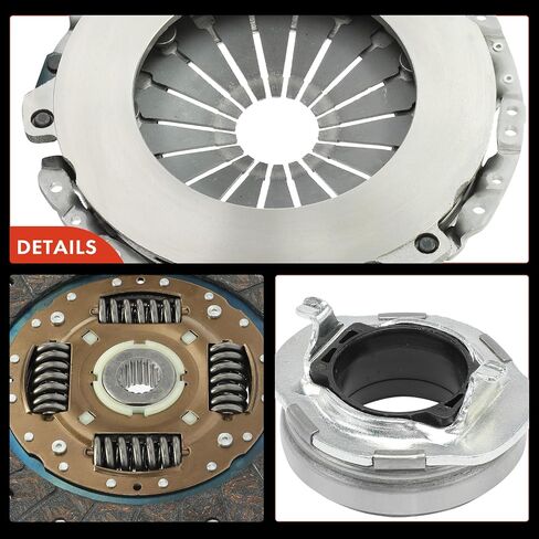 A-Premium Transmission Clutch Kit Set Compatible with Hyundai Elantra 2011-2013, Elantra Coupe/GT 2013-2014 & Kia Soul 2012-2013, Forte 2010-2013, Forte Koup 2010-2013, 1.8L 2.0L in Saudi Arabia