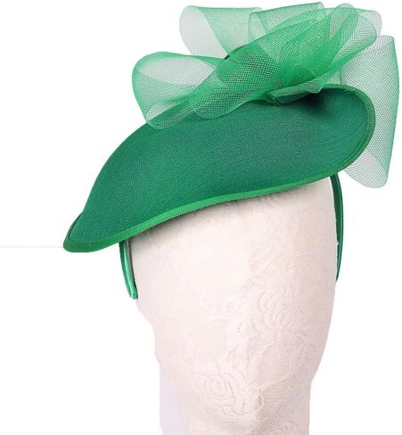 Elegant Top Hats for Women Fascinator Pillbox Cap Chic Fedora Ladies Vintage Wedding Derby Church Millinery in Saudi Arabia