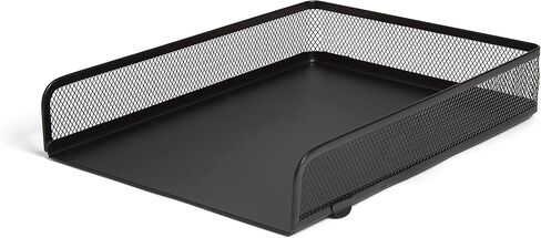 TRU RED TR57566-CC Front Load Stackable Metal Letter Tray in Kuwait