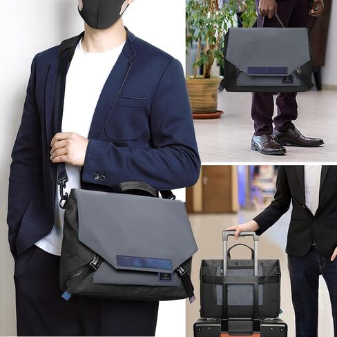 DOB SECHS Laptop Bag 15.6 inch, Waterproof Messenger Bag, Laptop Briefcases Satchel Bags for Men Women, Computer Carry Bag in Saudi Arabia