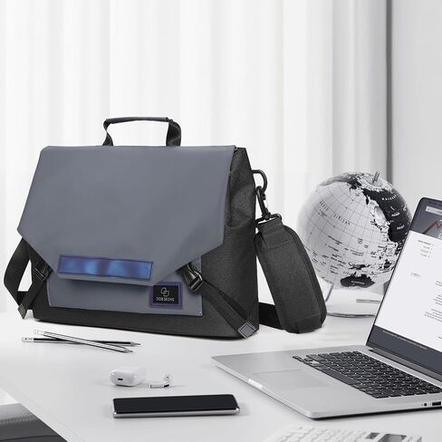 DOB SECHS Laptop Bag 15.6 inch, Waterproof Messenger Bag, Laptop Briefcases Satchel Bags for Men Women, Computer Carry Bag in Saudi Arabia